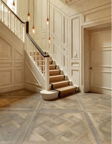 Parquet Versailles brut poncé CHÊNE PR 23X1000X1000